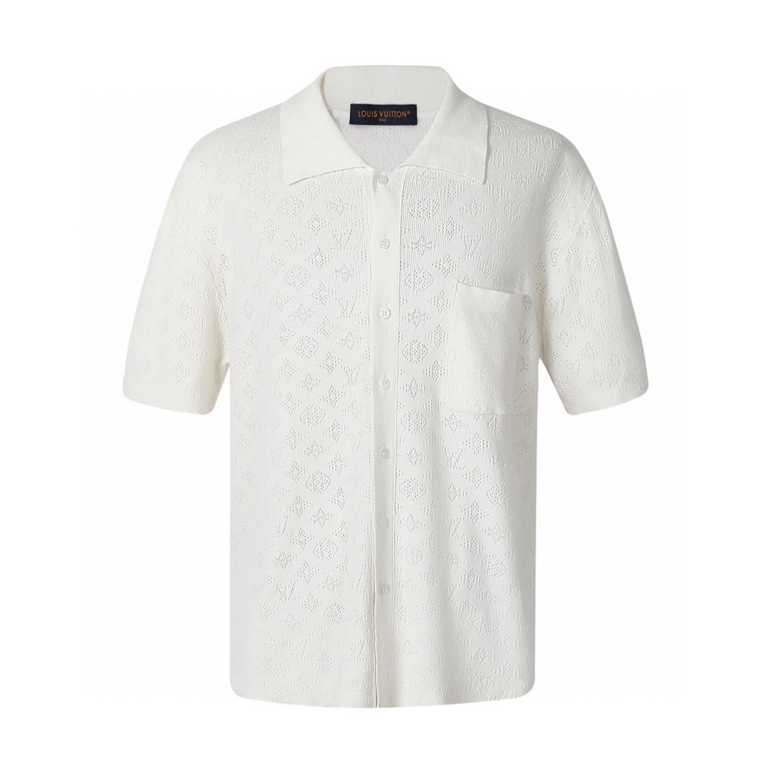 모노그램 포인텔 코튼 쇼트 슬리브 셔츠 (정품 200만)